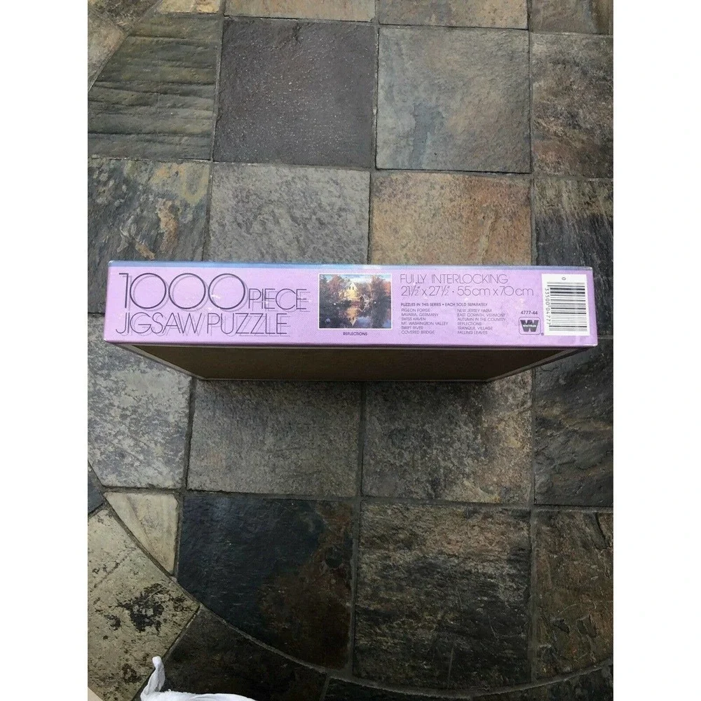 Vintage Whitman Crown Guild 1000 Jigsaw Puzzle